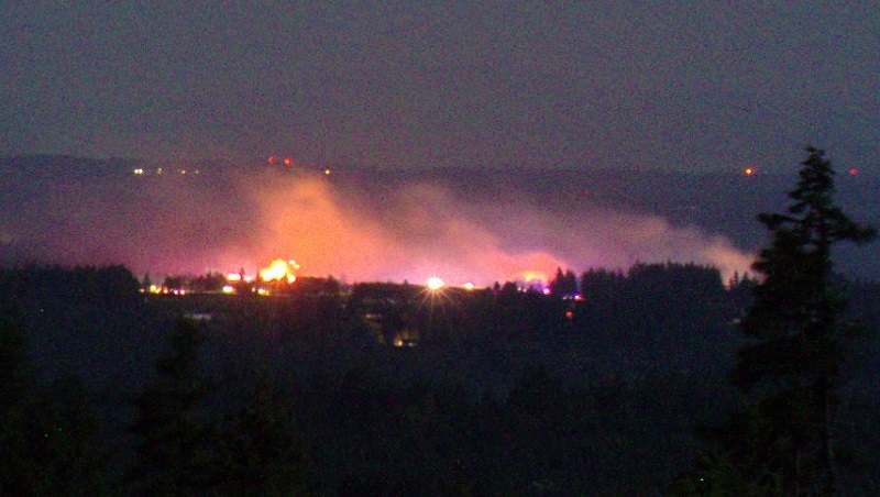 The Milo McIver fire near Estacada, Oregon, September 10, 2022 (Sean Dreilinger)