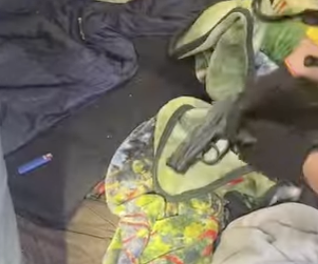 Portland police: Loaded guns found inside convicted felon's tent