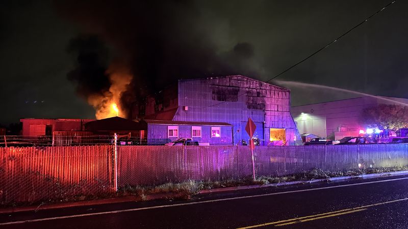 No trick-or-treat: Fire crews respond to commercial fire in Clackamas, OR
