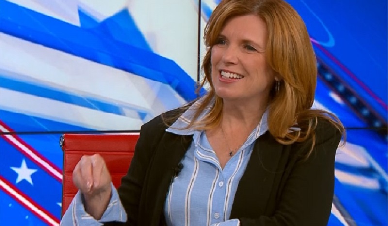 Oregon GOP gubernatorial nominee Christine Drazan during an interview on Eye on Northwest Politics, October 23, 2022 (KOIN)