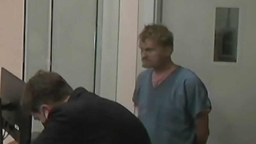 Dorian Cannon at his arraignment in a Portland homicide, October 3, 2022 (KOIN)