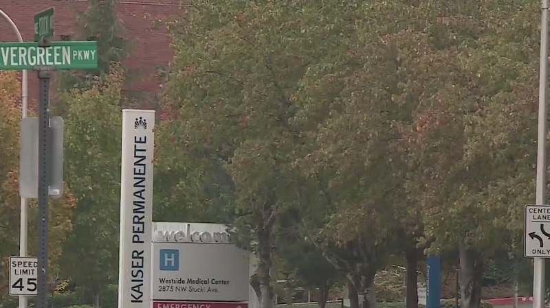Kaiser Permanente Westside Medical Center in Hillsboro, October 24, 2022 (KOIN)