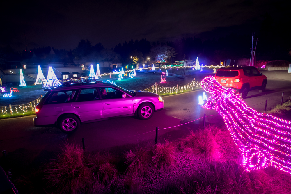 ZooLights at the Oregon Zoo