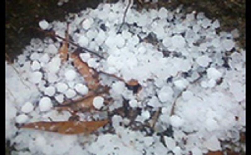 A picture of graupel, undated (NOAA)