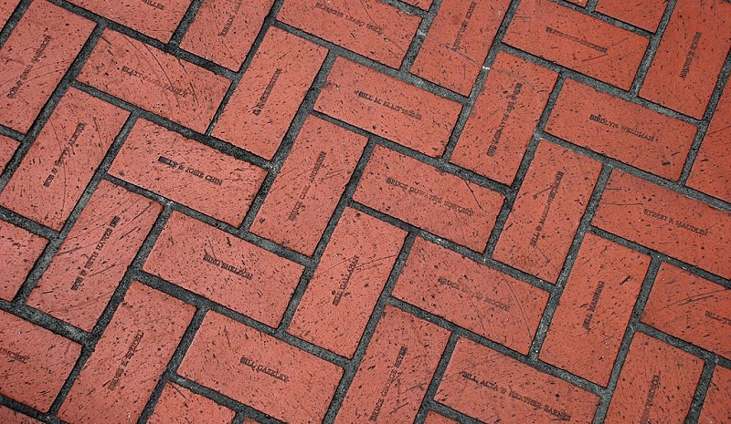 There are 83,000 engraved bricks at Pioneer Courthouse Square in downtown Portland, 2022 (Courtesy: TheSquarePDX.org)