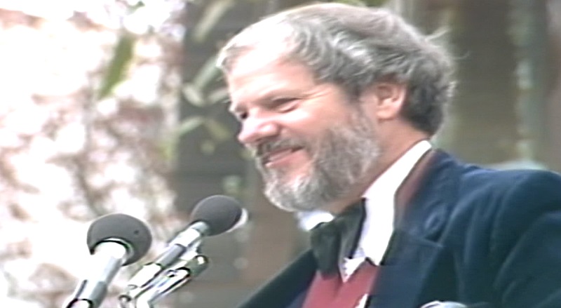 Pioneer Courthouse Square architect Will Martin, April 6, 1984 (KOIN)