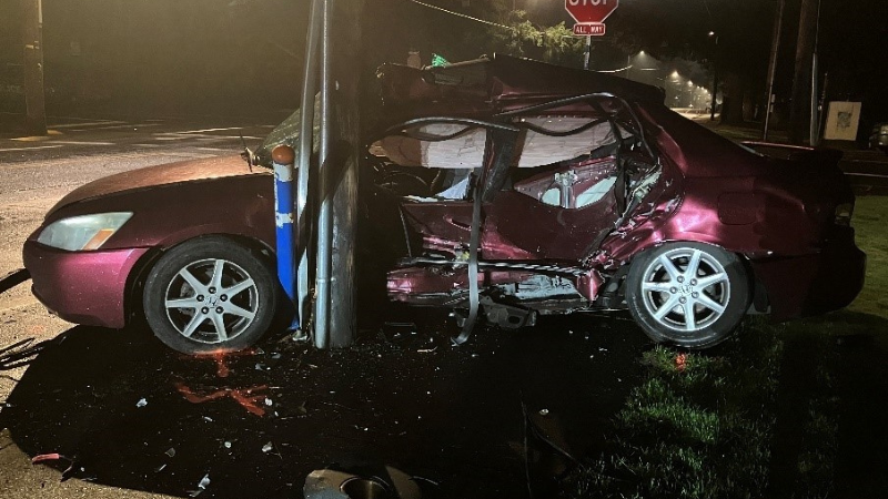 One man died in this crash at E. 18th and Brandt in Vancouver. Neios Soien was arrested at the scene, December 11, 2022 (Clark County Sheriff's Office)