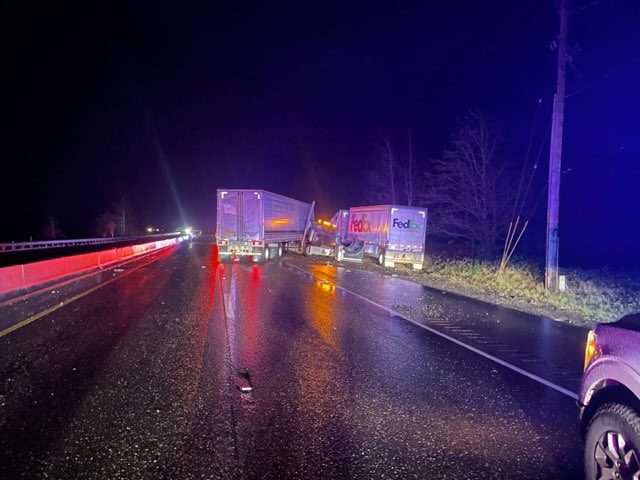 Sections of Interstate 84 are closed Tuesday morning after officials reported multiple crashes, including a fatal collision near Rooster Rock State Park, throughout the Gorge.