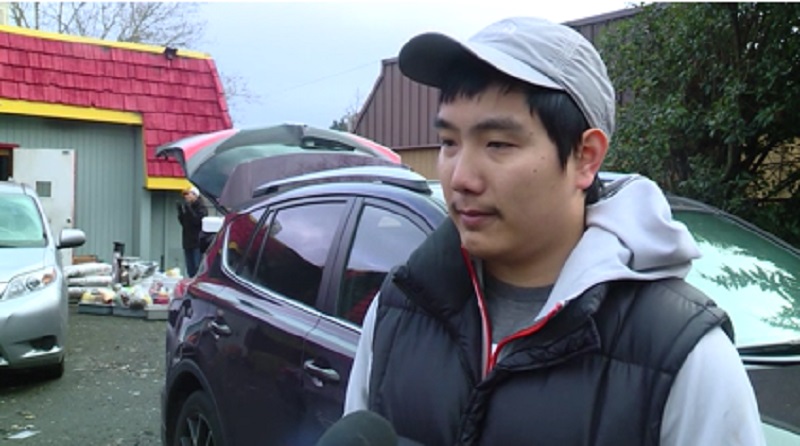 Yong Ping Li's family owns the Lucky Fortune in Salem that was damaged in a suspicious fire, December 18, 2022 (KOIN)