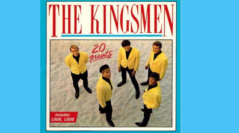 The Kingsmen album cover featuring "Louie Louie" (Courtesy)