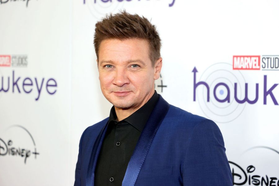 Jeremy Renner attends the Hawkeye New York Special Fan Screening at AMC Lincoln Square on November 22, 2021 in New York City. (Photo by Theo Wargo/Getty Images for Disney)