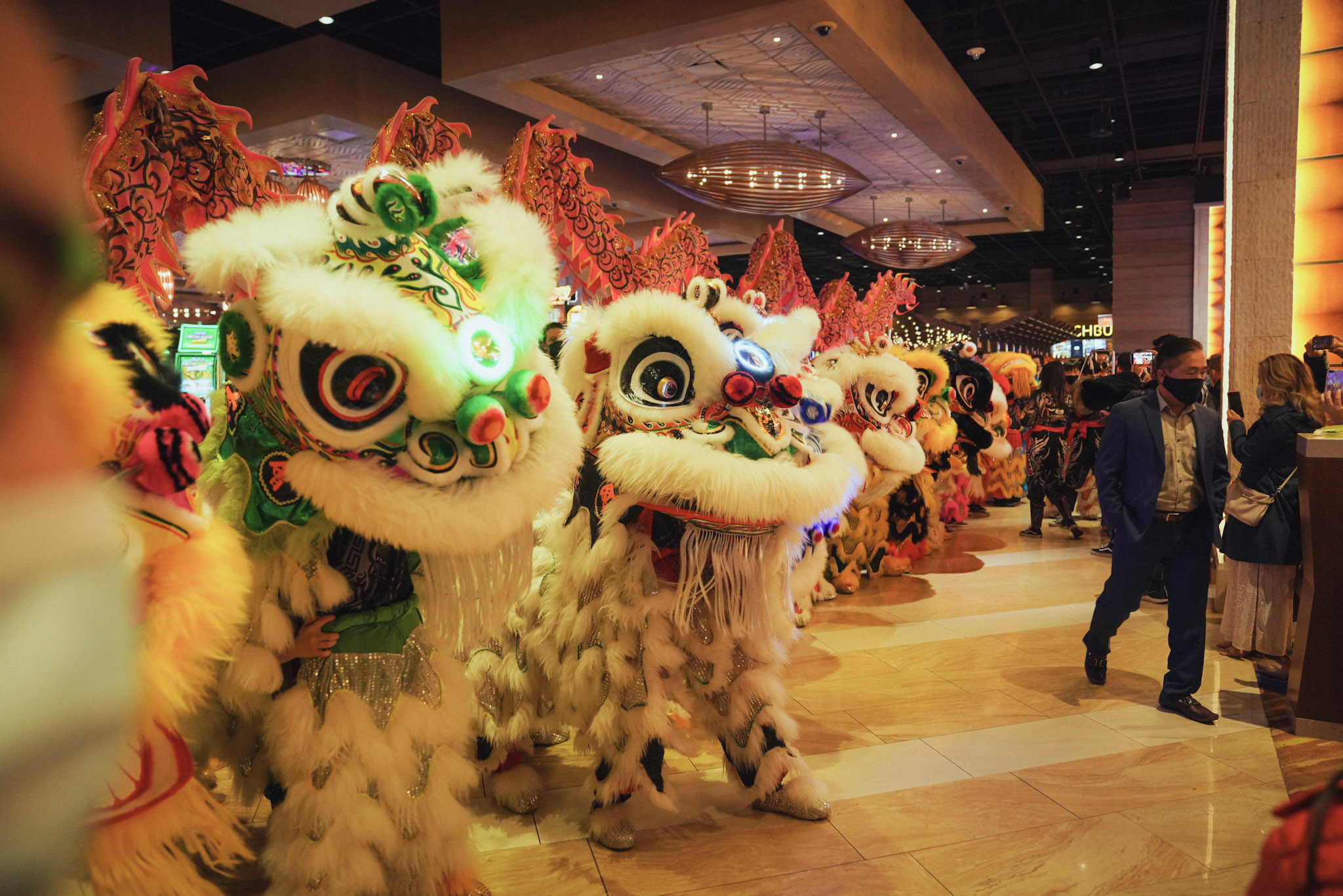 White Lotus Dragon & Lion Dance performs lion dances and dragon dances in Portland and the surrounding area. The dances are meant to scare away evil spirits and bring in good luck, especially on auspicious dates and important events like Lunar New Year, weddings and grand openings. Photo courtesy Nhan Danh