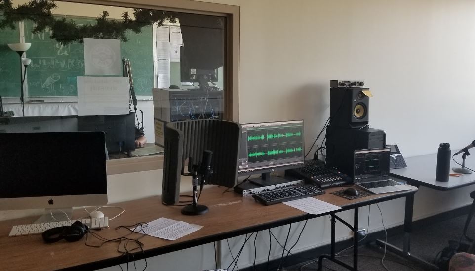 KBPS radio and audio production studio - courtesy Jacob Patterson