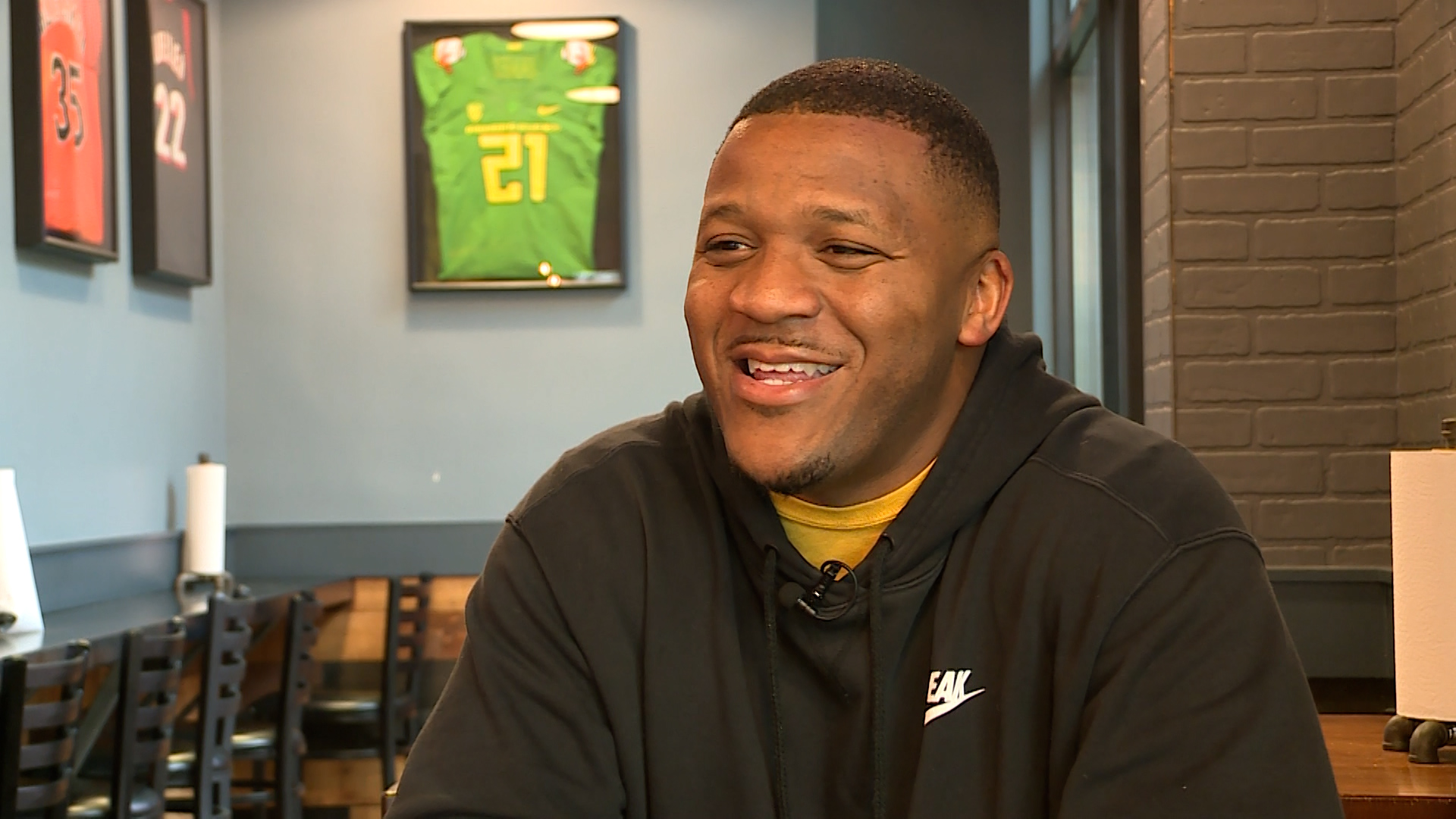 Former University of Oregon running back LaMichael James reflects on heading to College Football Hall of Fame