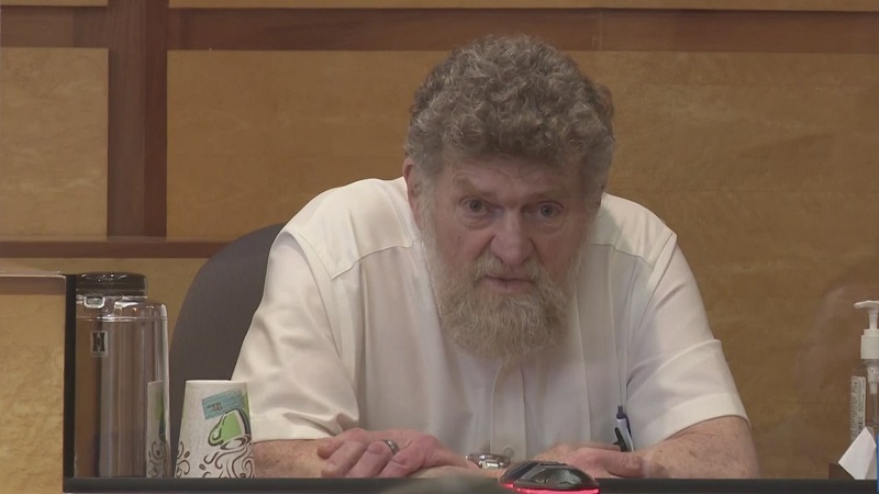 Michael Morrison testified against Warren Forrest at his murder trial, January 24, 2023 (KOIN)