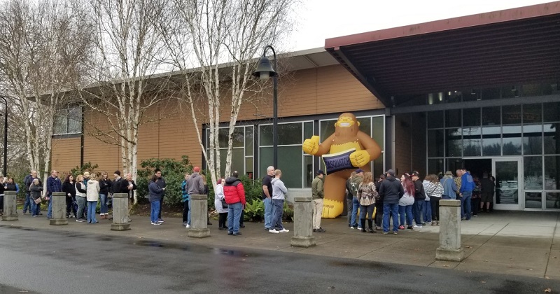 Thousands of people attended Squatch Fest in Kelso-Longview, January 29, 2023 (Kelso-Longview Chamber of Commerce)