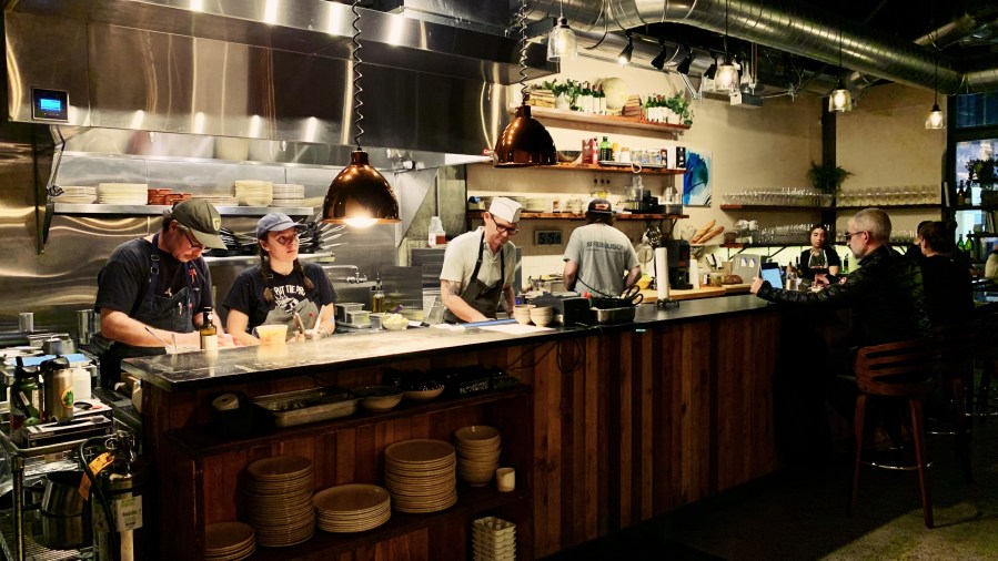 Arden wine bar and kitchen chef's counter (Courtesy Kelsey Glasser)