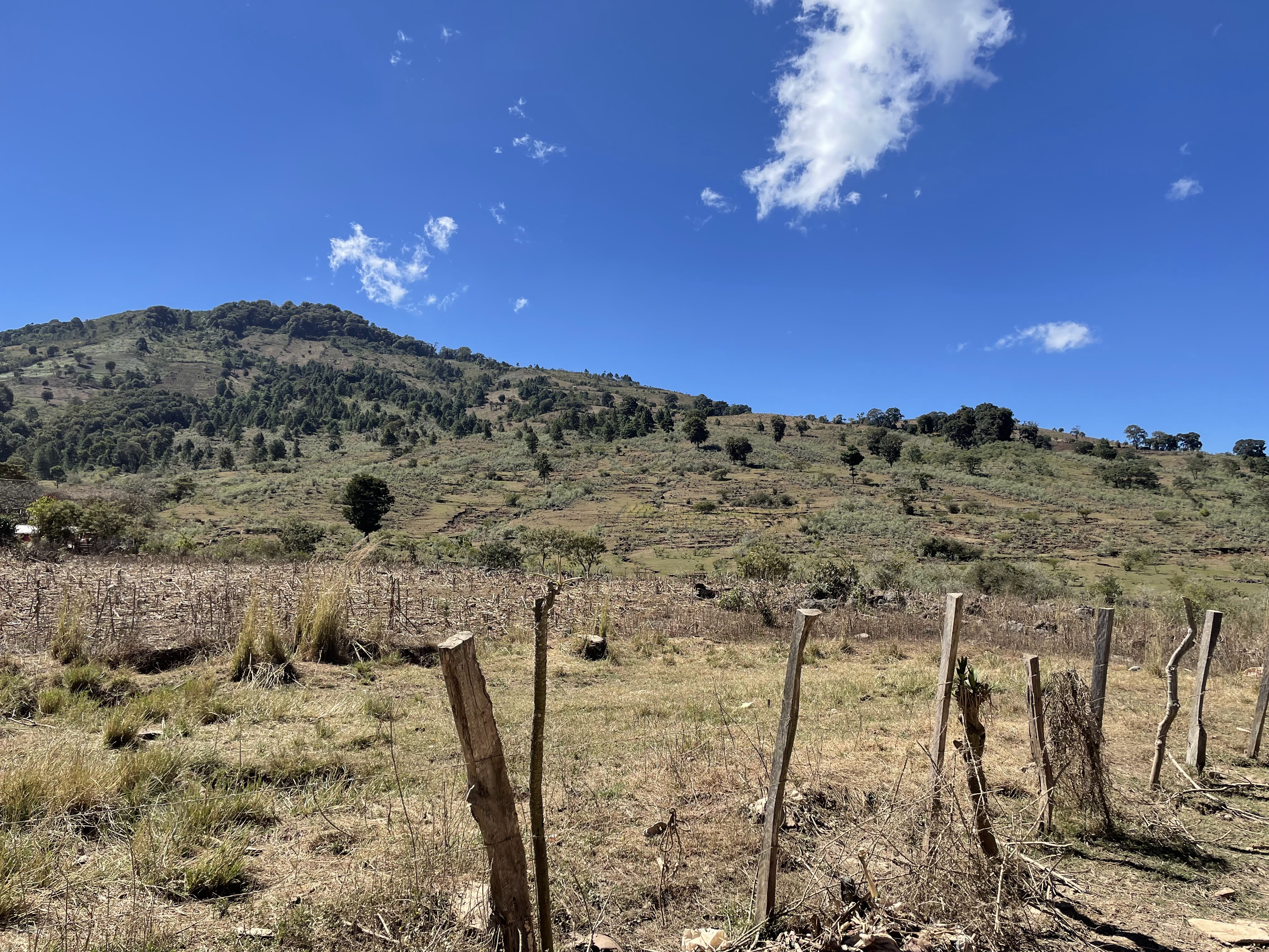 This photo shows the terrain near Ventura, Guatemala, where Oregon Rural Electric Cooperative Association workers will volunteer to install power lines in March 2023. Photo courtesy OTEC