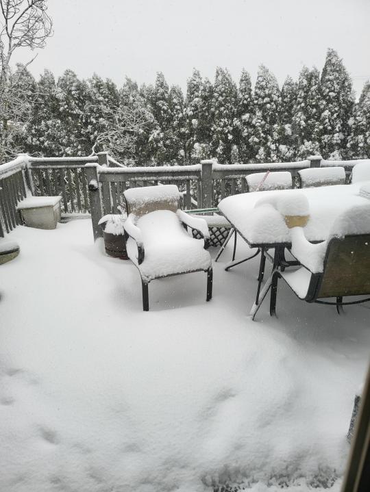 Troutdale snow Courtesy: Ronald Ruhl