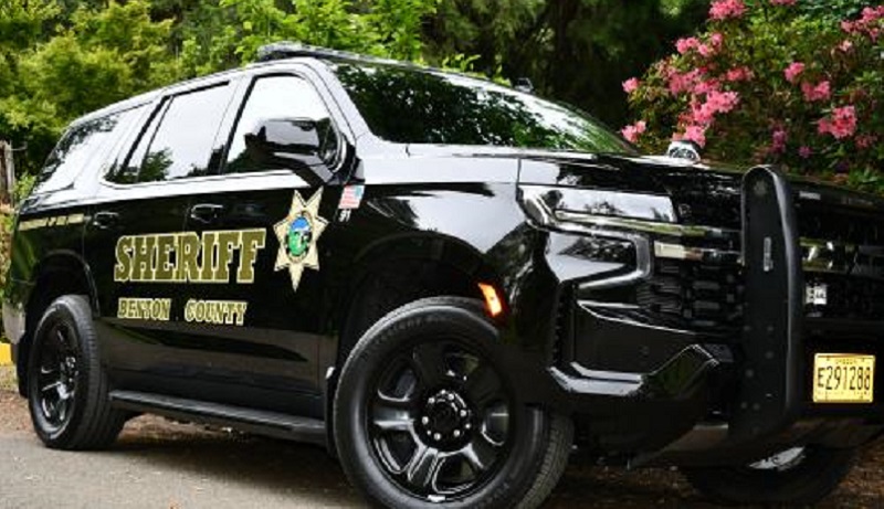 A Benton County Sheriff's patrol car, as seen on their website, February 11, 2023