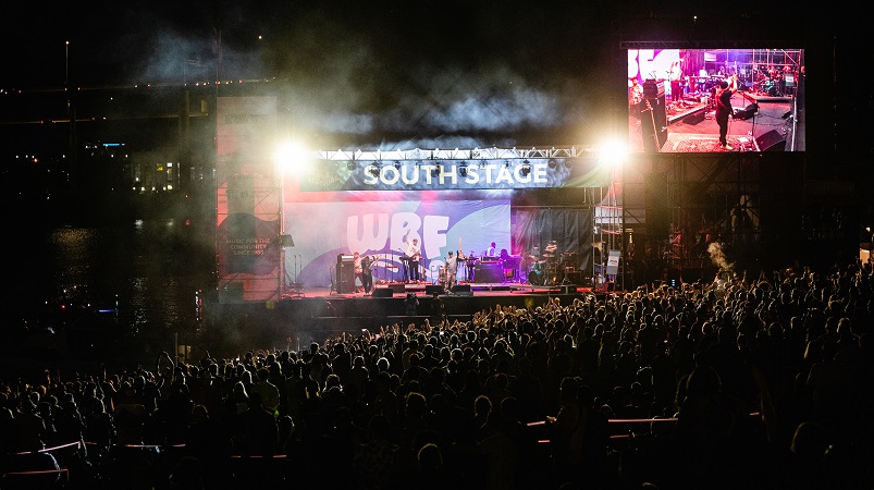 Lettuce at the 2022 Waterfront Blues Festival - July 4, 2022. Photo by Jason Quigley.