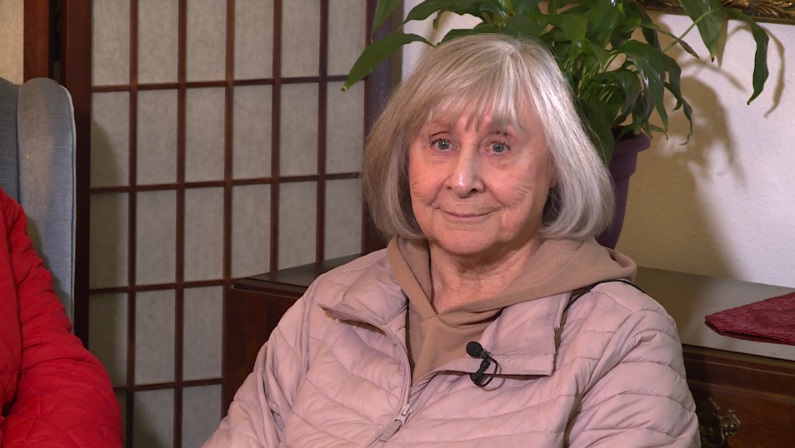 Jill Grossman, a former tenant at Woodspring Apartments in Tigard, February 13, 2023 (KOIN)