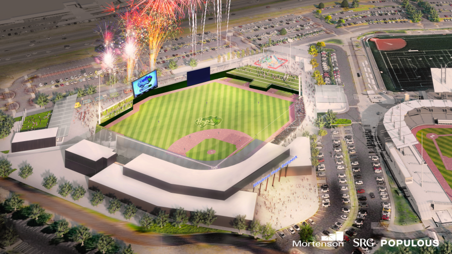 Hops New Ballpark courtesy Hillsboro Hops