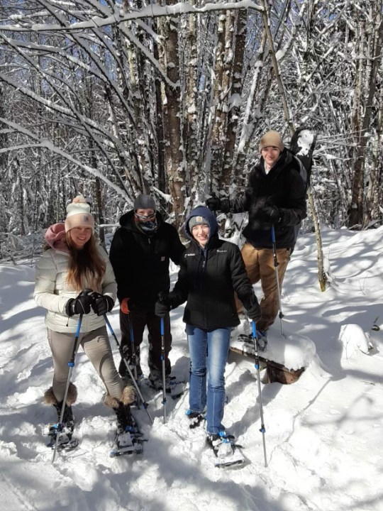 As of March 1, 2023, there was enough snow at L.L. Stub State Park near Buxton, Ore. to go snowshoeing. Photo courtesy Aaron Raines