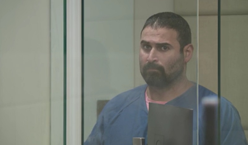 Bruce Chirre during his first court appearance in connection with the death of Jack Dekker near Providence Park, March 20, 2023 (KOIN)