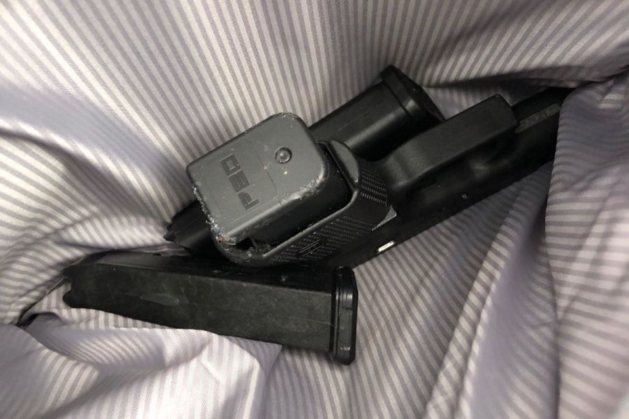 A gun stowed away in a backpack was found on the playground at Cherry Park Elementary School on Thursday, March 23, 2023