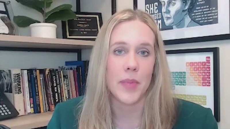 Marissa Baker, an assistant professor at the University of Washington Department of Environmental and Occupational Health Sciences, March 11, 2023 (KOIN)