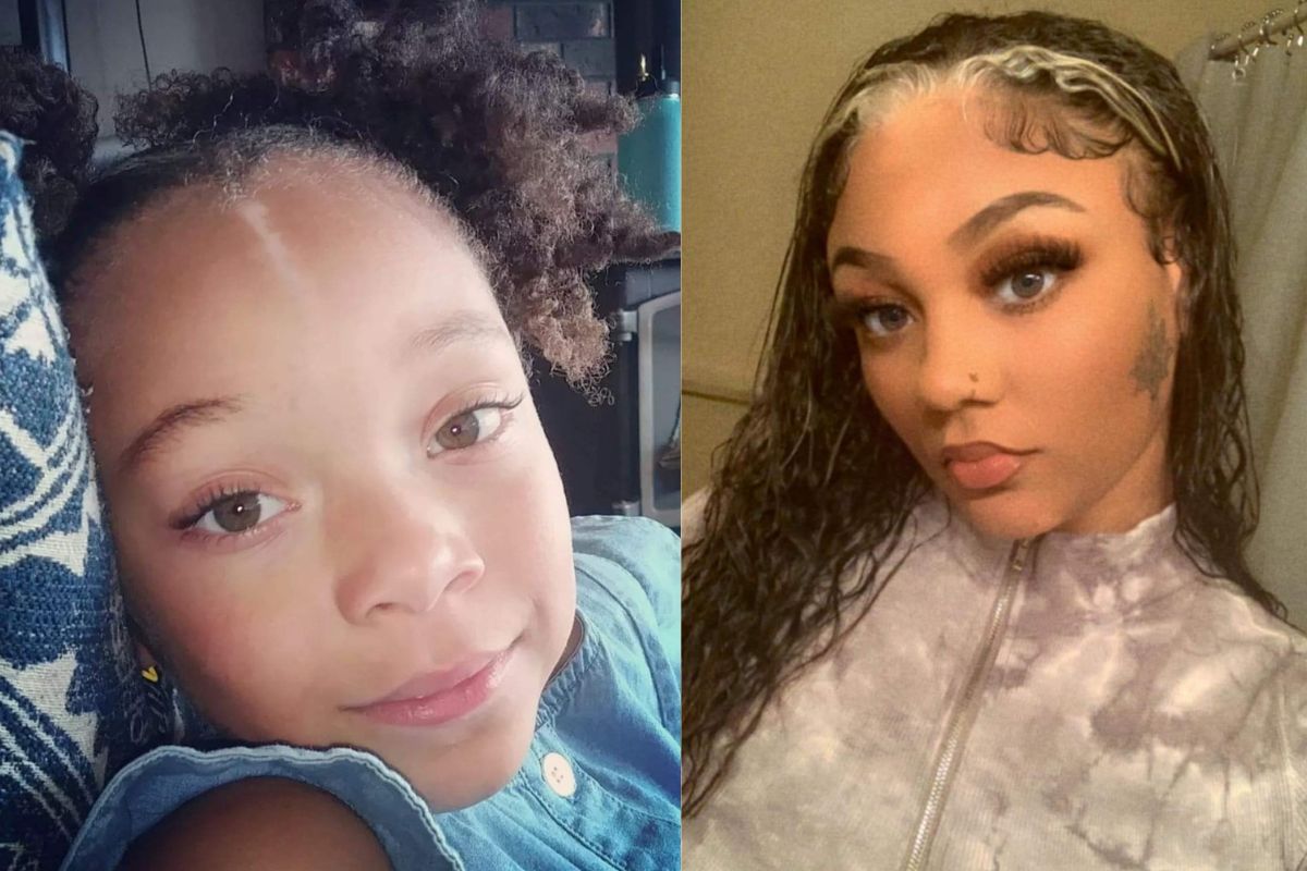 Layla Stewart (left) and her mother, Meshay Melendez (right) were last seen in Vancouver on March 12, 2023