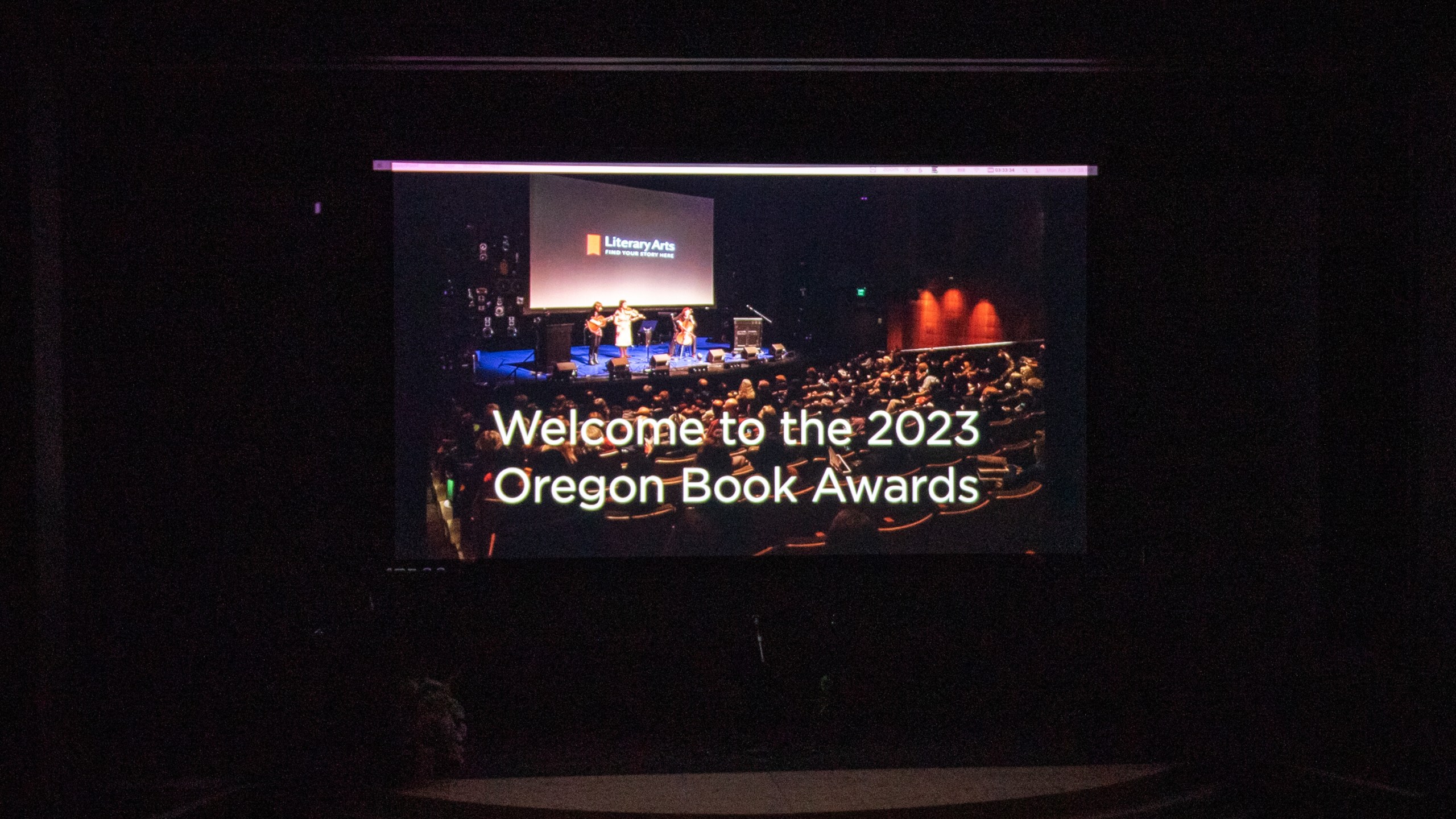 2023 Oregon Book Awards took place on Monday, April 3