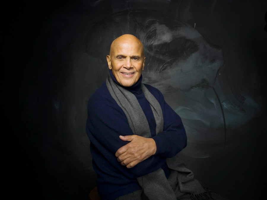 FILE - Actor, singer and activist Harry Belafonte from the documentary film "Sing Your Song," poses for a portrait during the Sundance Film Festival in Park City, Utah on Jan. 21, 2011. Belafonte died Tuesday of congestive heart failure at his New York home. He was 96. (AP Photo/Victoria Will, file)