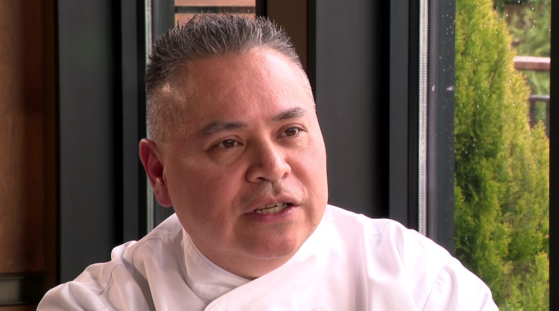 Jack Strong is the Executive Chef at The Jory, the signature restaurant at The Allison Inn & Spa in Newberg, April 2023 (KOIN)