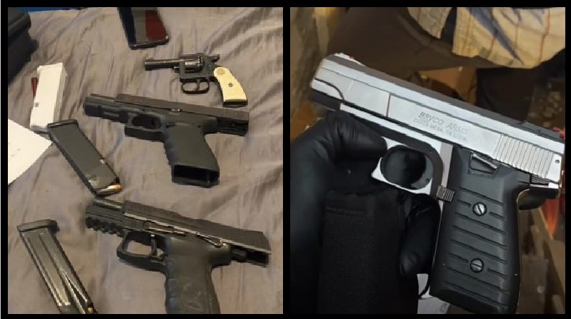 Portland police say they discovered a "ghost gun operation" during a graffiti vandal investigation in April 2023. (Courtesy of Portland Police Bureau Central Bike Squad Instagram)