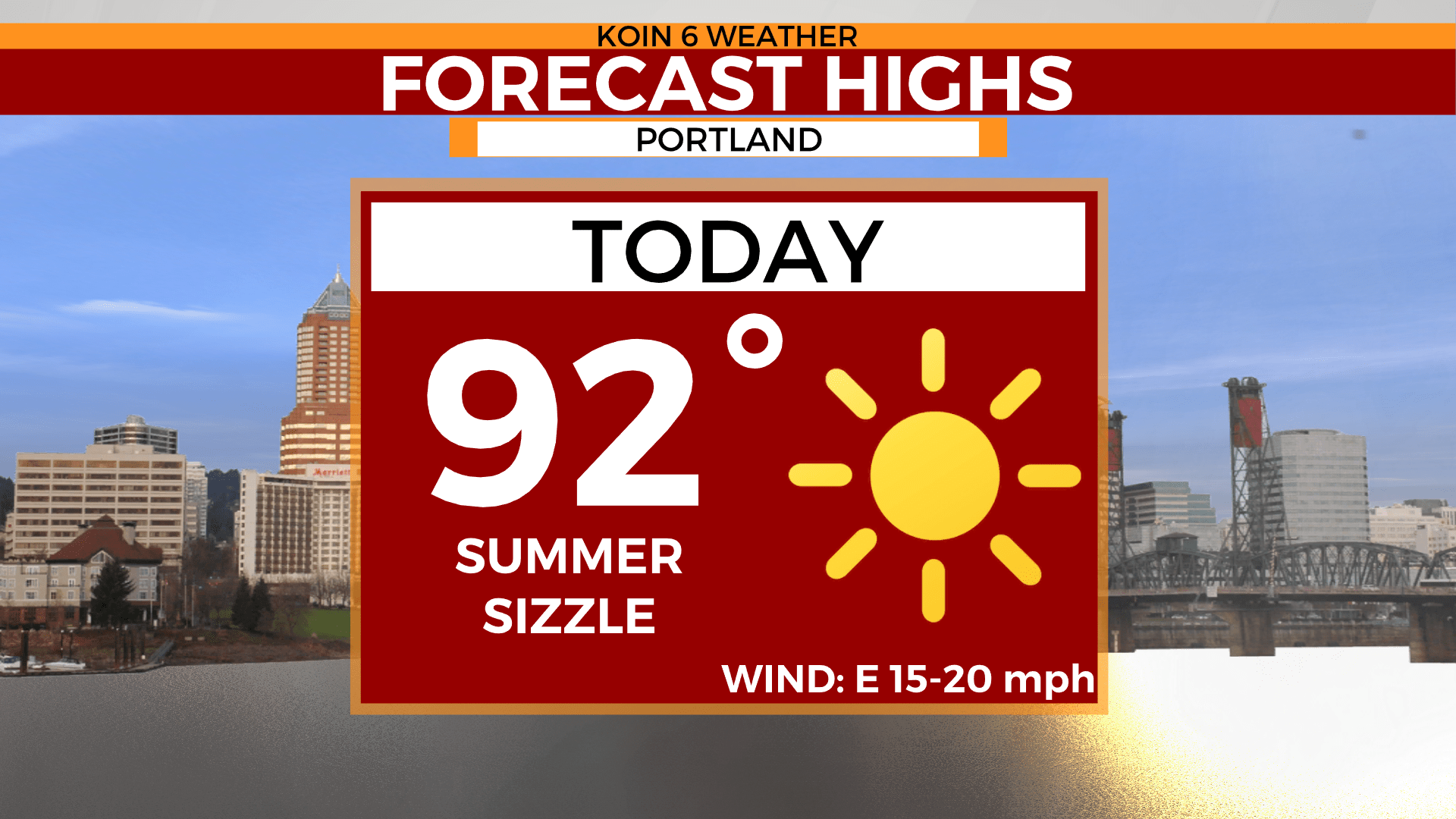 Record-breaking heat likely in Portland Saturday