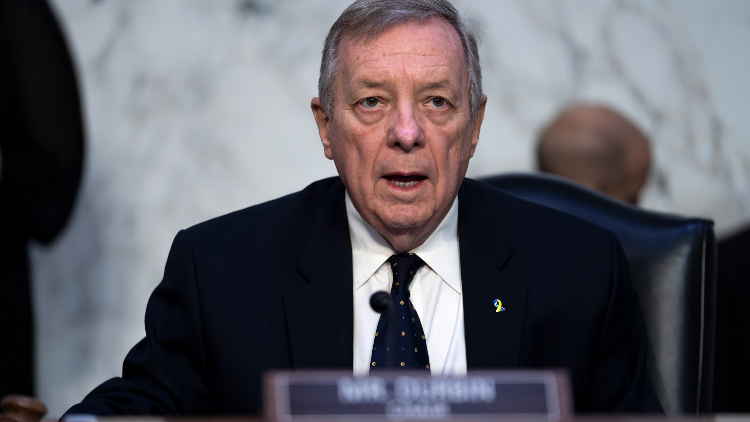 Sen. Dick Durbin, D-Ill., chairman of the Senate Judiciary Committee, leads a hearing in response to recent criticism of the ethical practices of some justices of the Supreme Court, at the Capitol in Washington, Tuesday, May 2, 2023. Associate Justice Clarence Thomas has been criticized for accepting luxury trips nearly every year for more than two decades from Republican megadonor Harlan Crow without reporting them on financial disclosure forms. (AP Photo/J. Scott Applewhite)