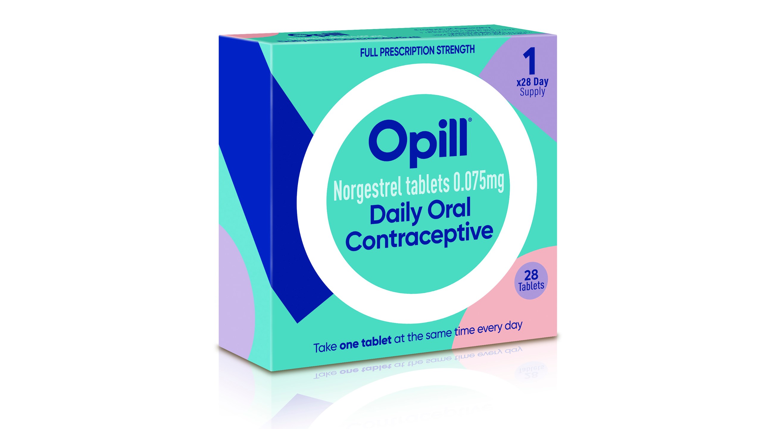 This illustration provided by Perrigo in May, 2023, depicts proposed packaging for the company's birth control medication Opill. Advisers to the Food and Drug Administration meet next week to review drugmaker Perrigo's application to sell a decades-old pill over the counter. The two-day public meeting is one of the last steps before an FDA decision. (Perrigo via AP)