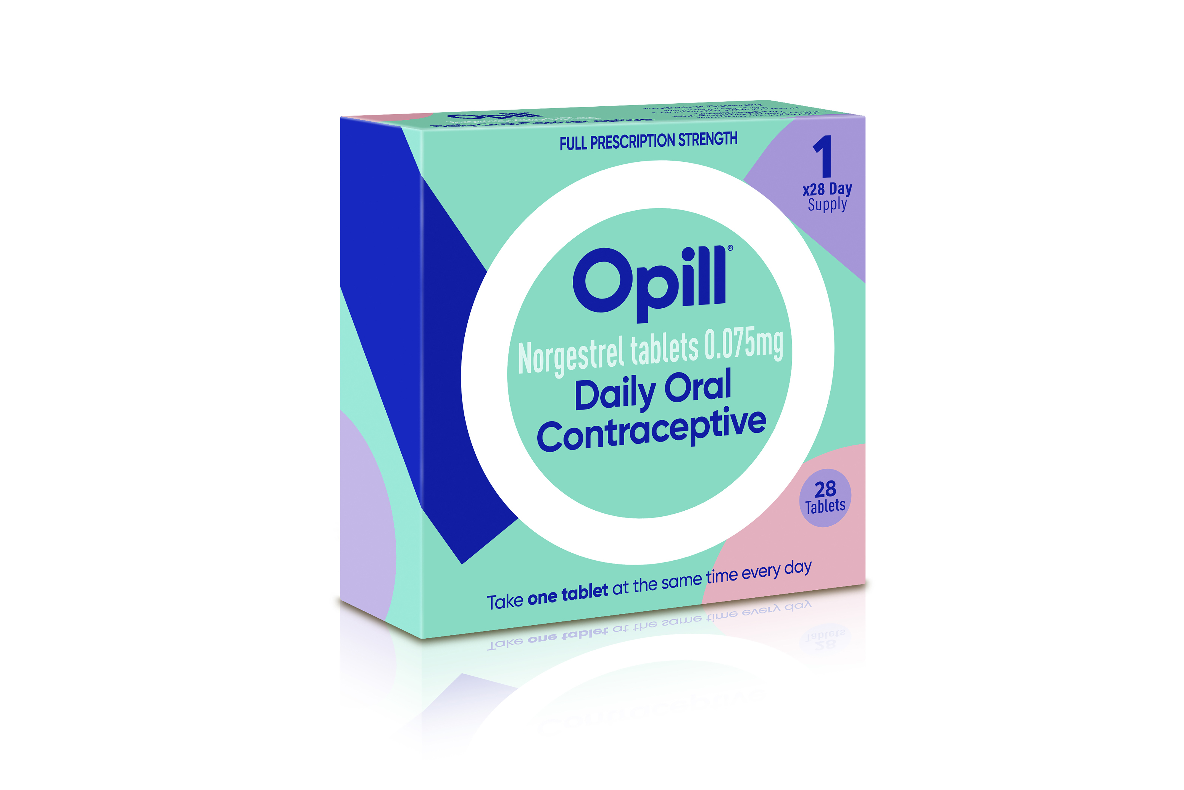 This illustration provided by Perrigo in May, 2023, depicts proposed packaging for the company's birth control medication Opill. Advisers to the Food and Drug Administration meet next week to review drugmaker Perrigo's application to sell a decades-old pill over the counter. The two-day public meeting is one of the last steps before an FDA decision. (Perrigo via AP)