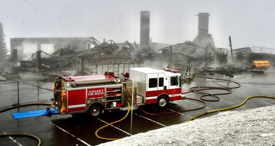 Hurricane Ridge Day Lodge determined a 'complete loss' following fire on Sunday, May 8, 2023